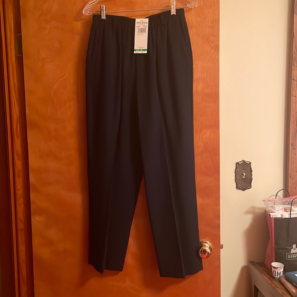 Navy slacks